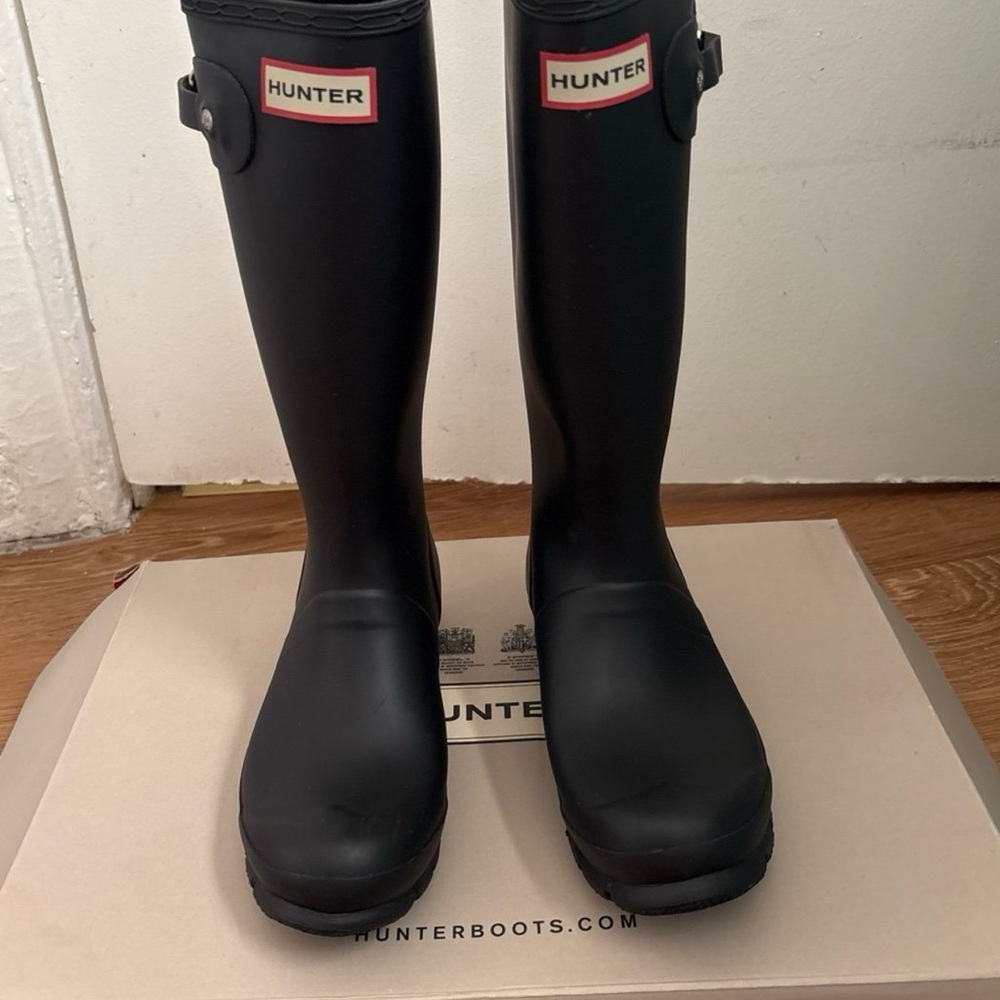 Hunter women’s  Black Waterproof Boots